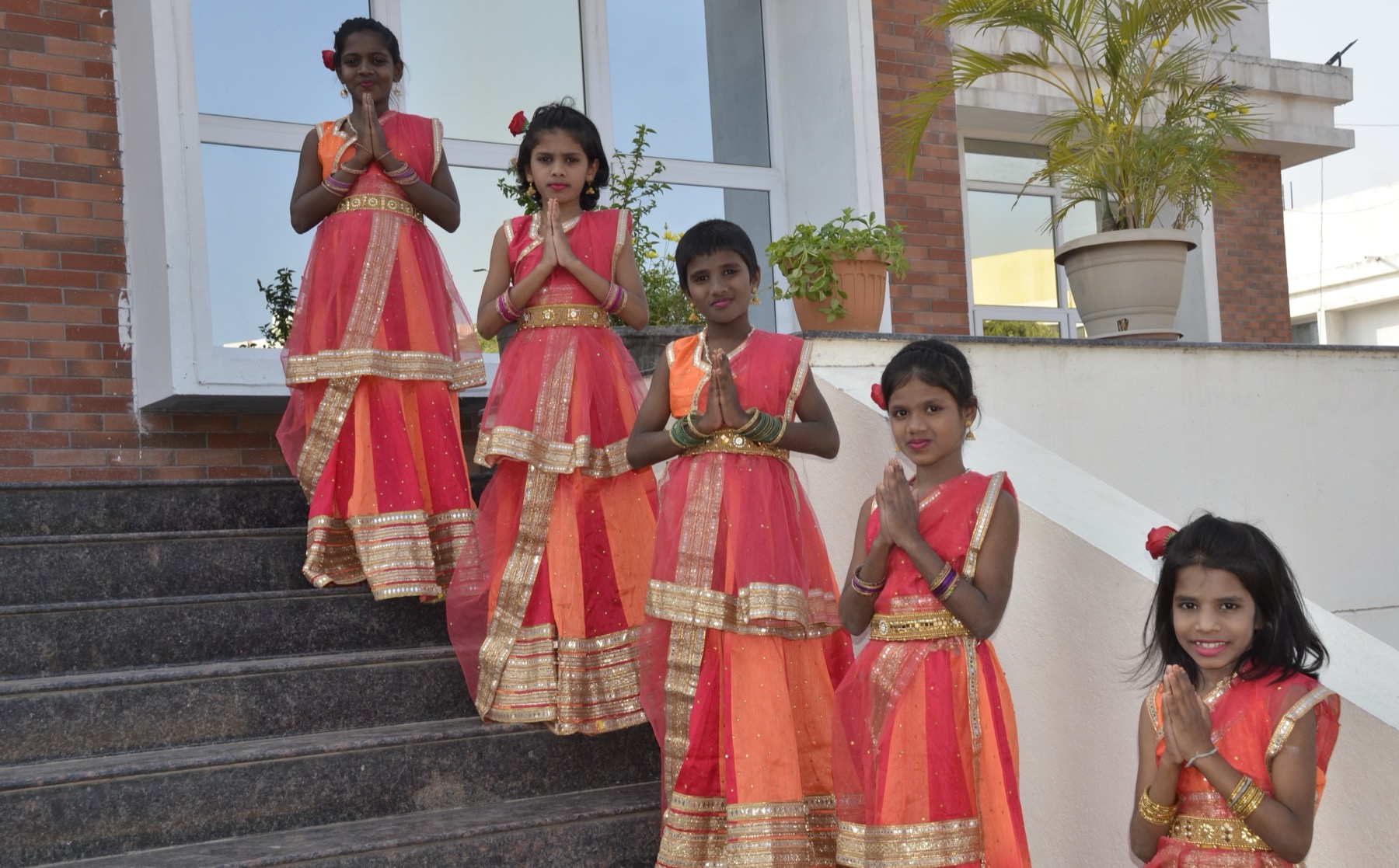 Children at the Agape campus
